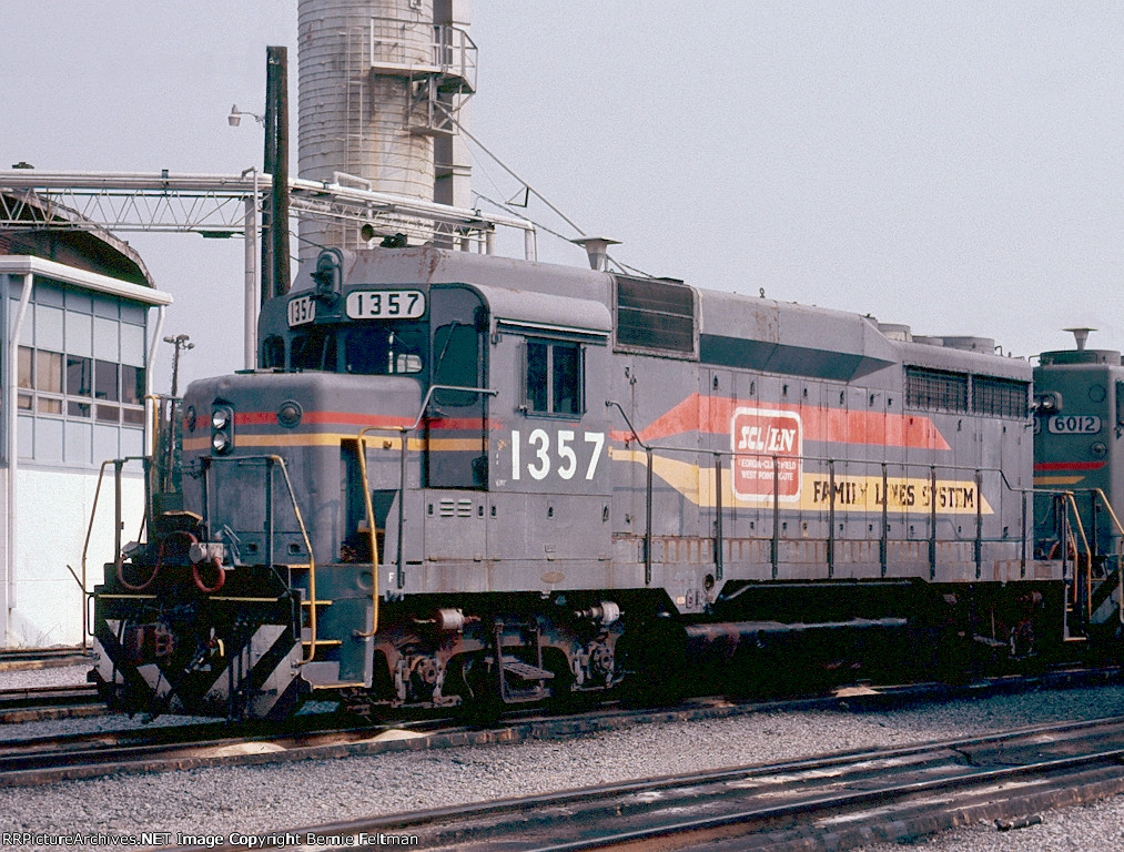 Seaboard System GP30 #1357 in the Boyles Yard Service Center 